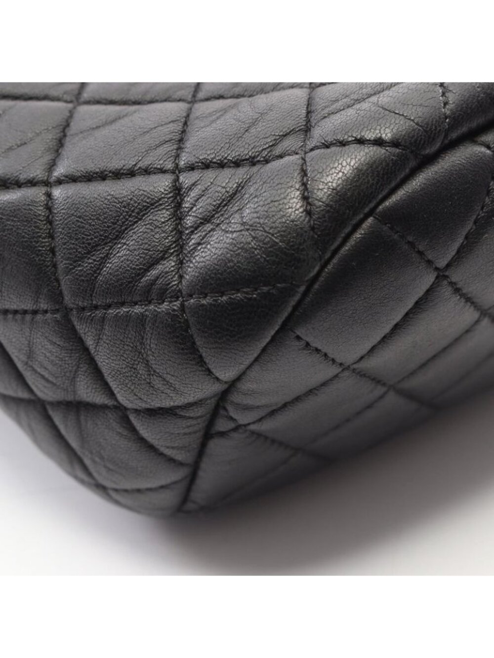Chanel Backpack Quilted Black Lambskin - Picture 6 of 13